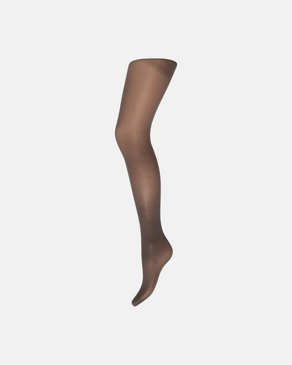 DECOY Nearly Black Silk Look Tights 20 denier