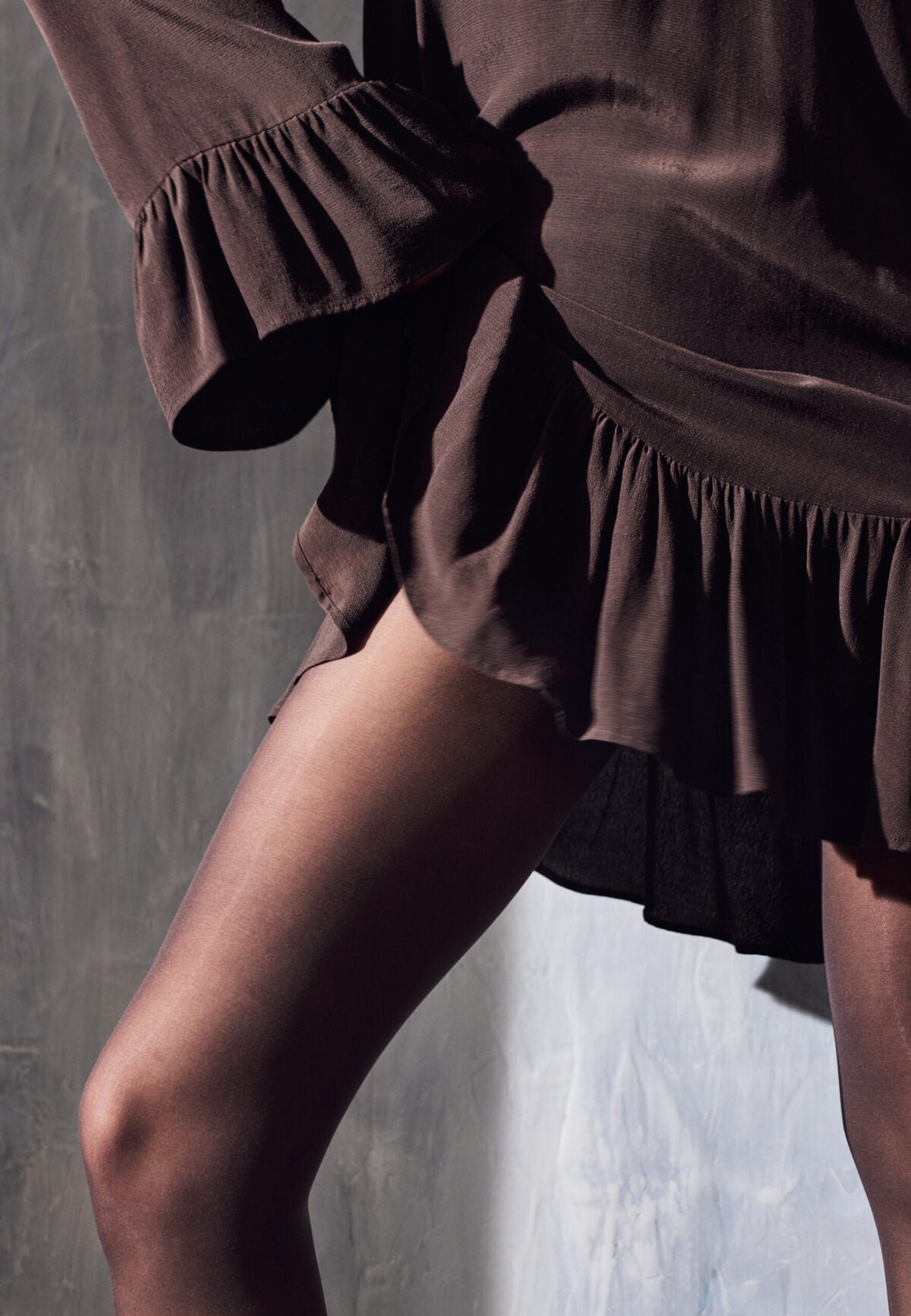 Brune strømpebukser DECOY tights perfect fit 30 denier