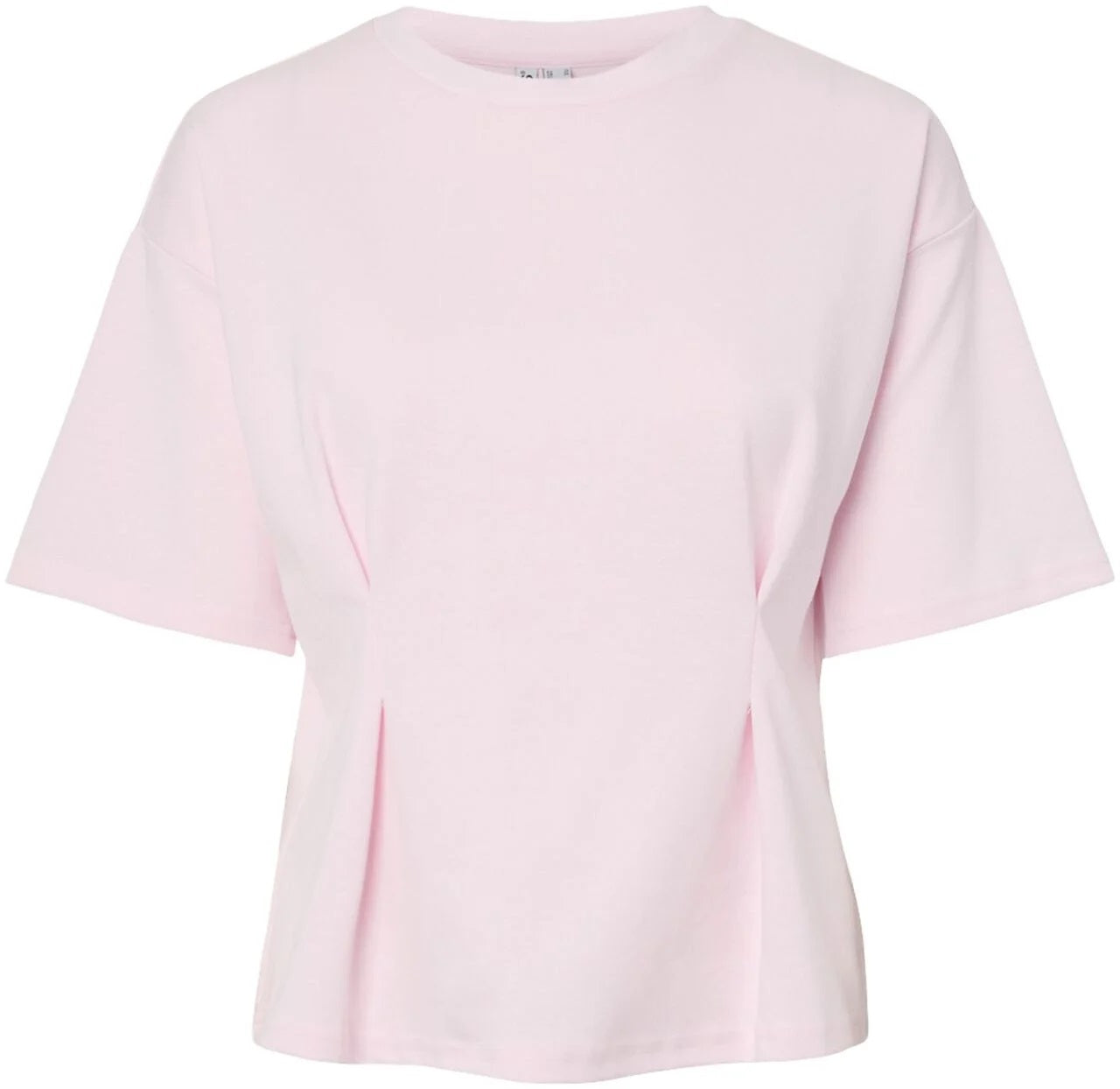 PCSKYLAR SS O-NECK FITTED TEE D2D JRS - Cradle Pink