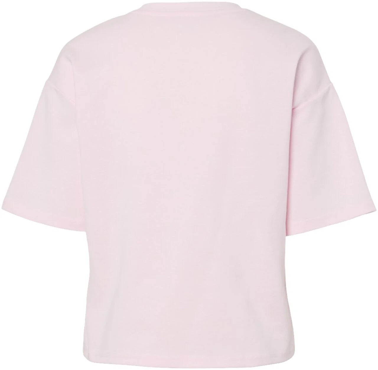 PCSKYLAR SS O-NECK FITTED TEE D2D JRS - Cradle Pink