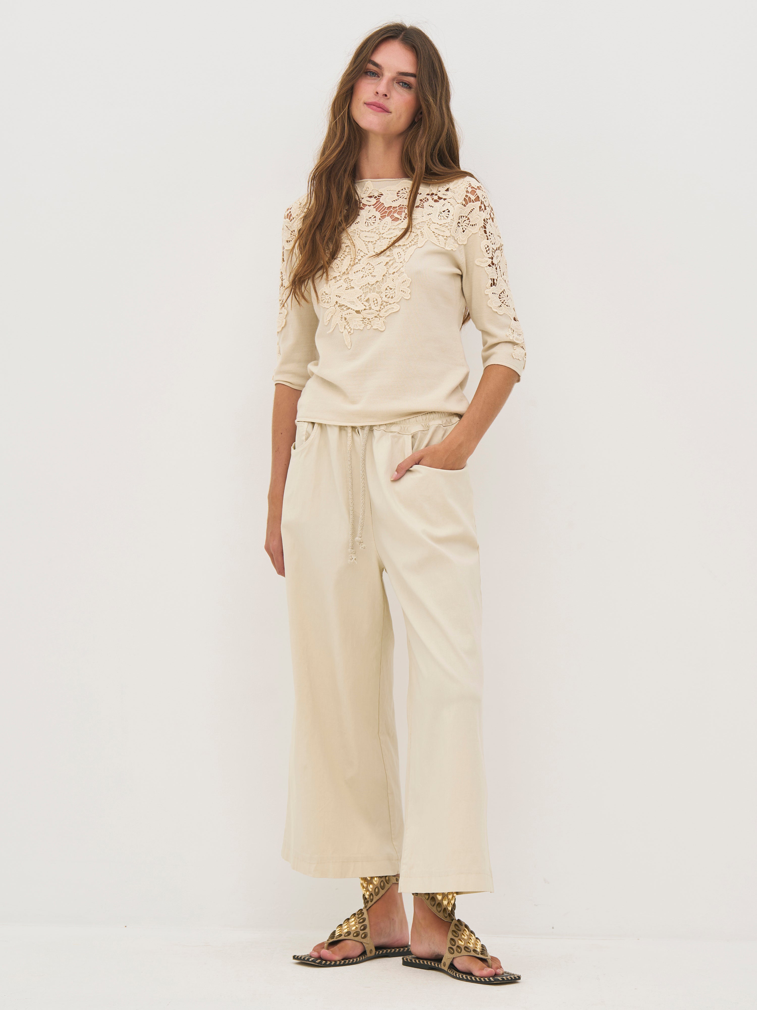 NÜ Ziga Culotte Hose - 112 Bone