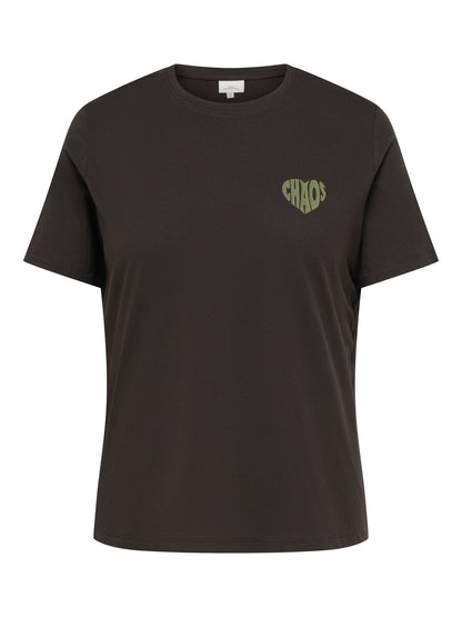 Only Carmakoma - Caresy - T-shirt - Coffee Bean