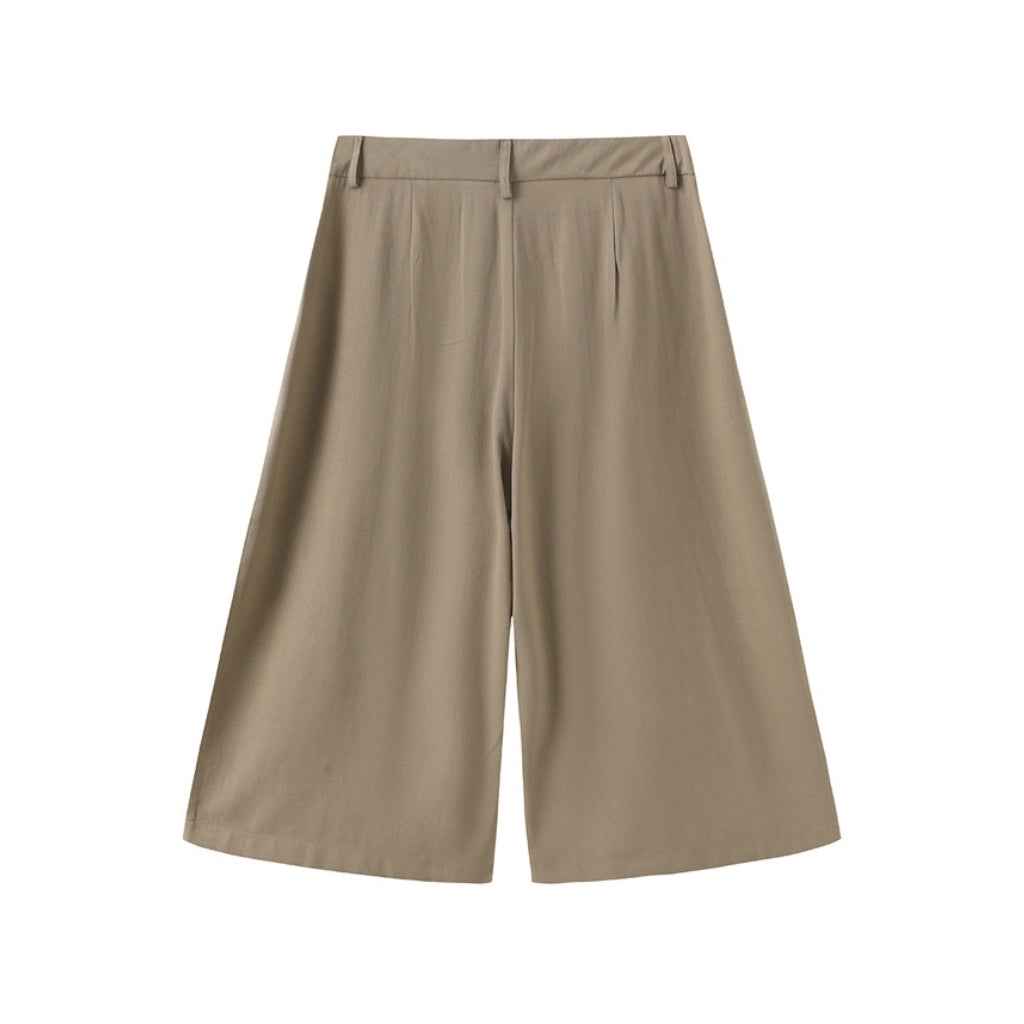 LUXZUZ // ONE TWO - Valgerd Shorts - Taupe 7012
