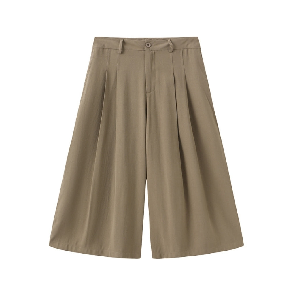 LUXZUZ // ONE TWO - Valgerd Shorts - Taupe 7012