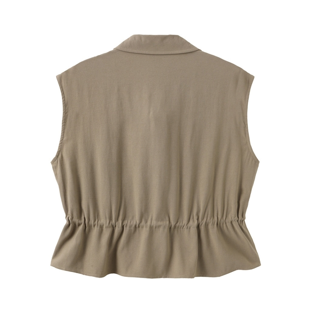LUXZUZ // ONE TWO - Vinifred Vest - Taupe 7012