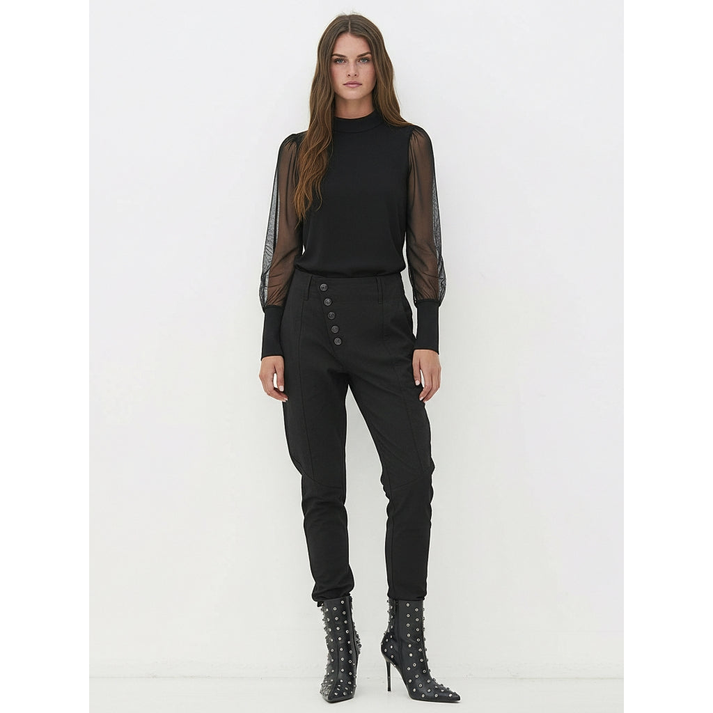 NÜ Safina Blouse | 000 Black