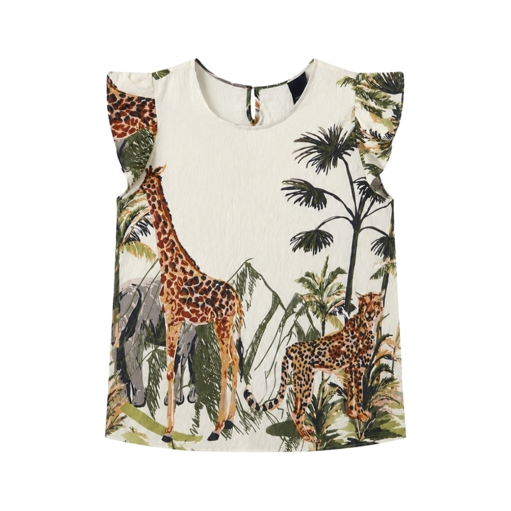 LUXZUZ // ONE TWO - Vinca Top - Off White 7038