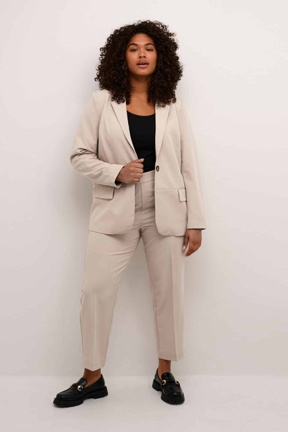 Kaffe Curve Grey Blazer | KCsakira Blazer