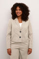 Kaffe Curve Brown Blazer | KCsolima Cropped Blazer