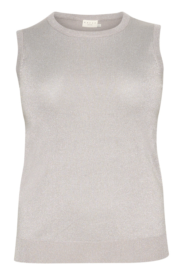 Kaffe Curve Grey KCregitta Slipover grå top