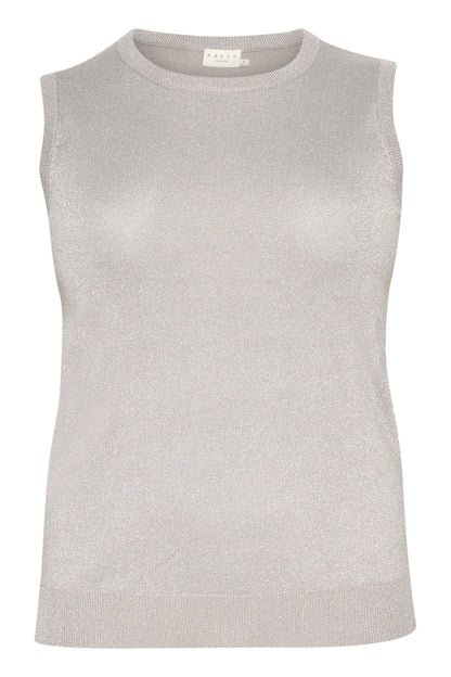 Kaffe Curve Grey KCregitta Slipover grå top