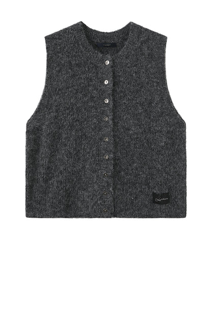 Luxzuz One Two - Zannap Knit Dark Grey Melange