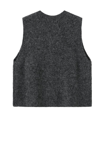 Luxzuz One Two - Zannap Knit Dark Grey Melange