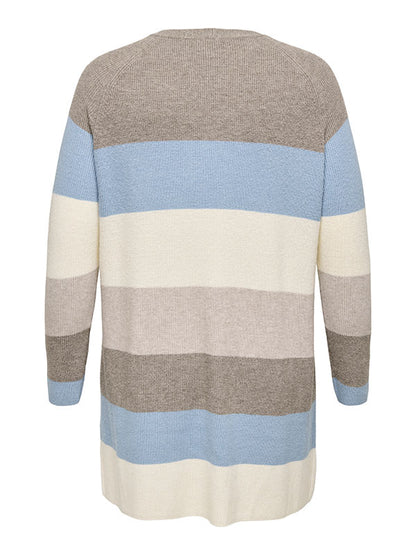 ONLY Carmakoma CARATIJA Cardigan | Walnut W. Melange