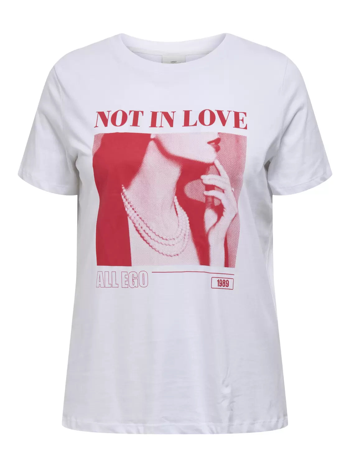 ONLY Carmakoma CARJULIETA LIFE SS REG TEE JRS | Bright White