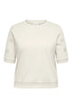 ONLY CARBROOKE S/S O-NECK DETAIL SWT JRS