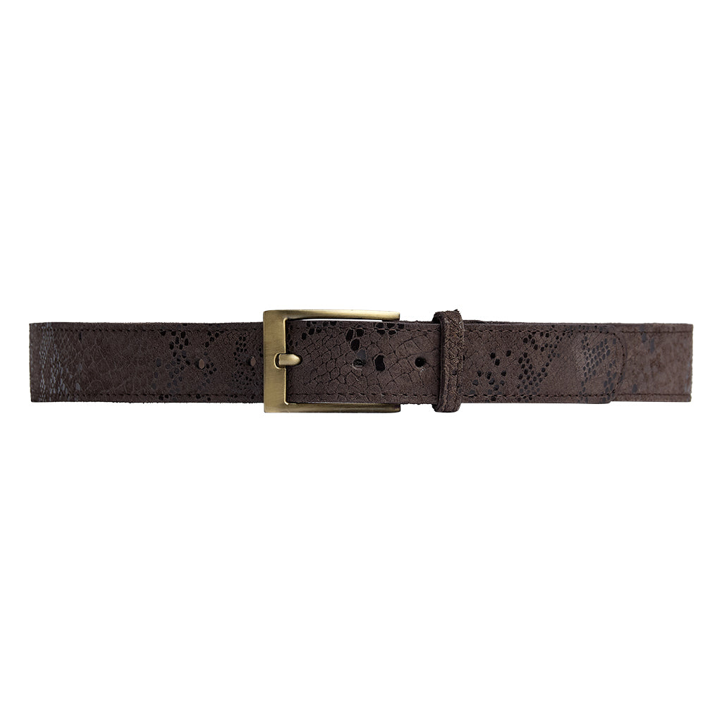 DEPECHE - Fashion Favourites Belt - 340 Mocca Snake