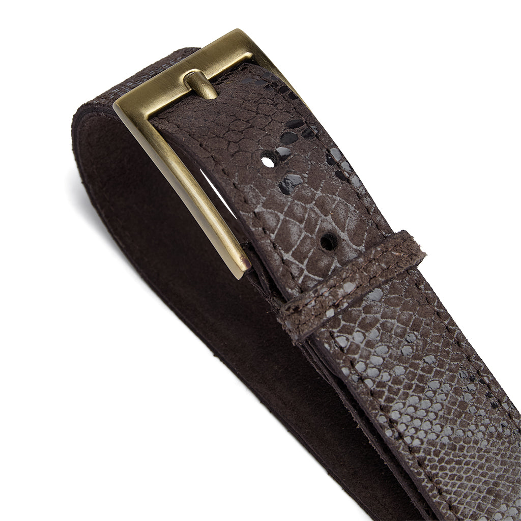 DEPECHE - Fashion Favourites Belt - 340 Mocca Snake