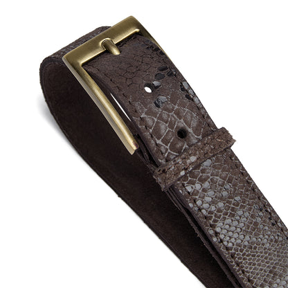 DEPECHE - Fashion Favourites Belt - 340 Mocca Snake