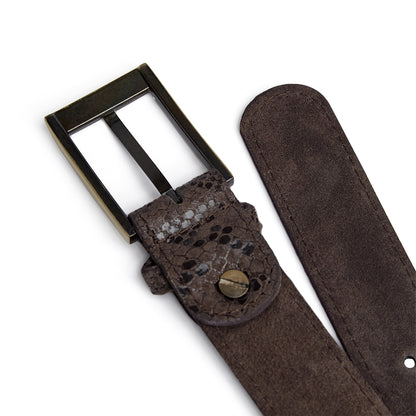 DEPECHE - Fashion Favourites Belt - 340 Mocca Snake