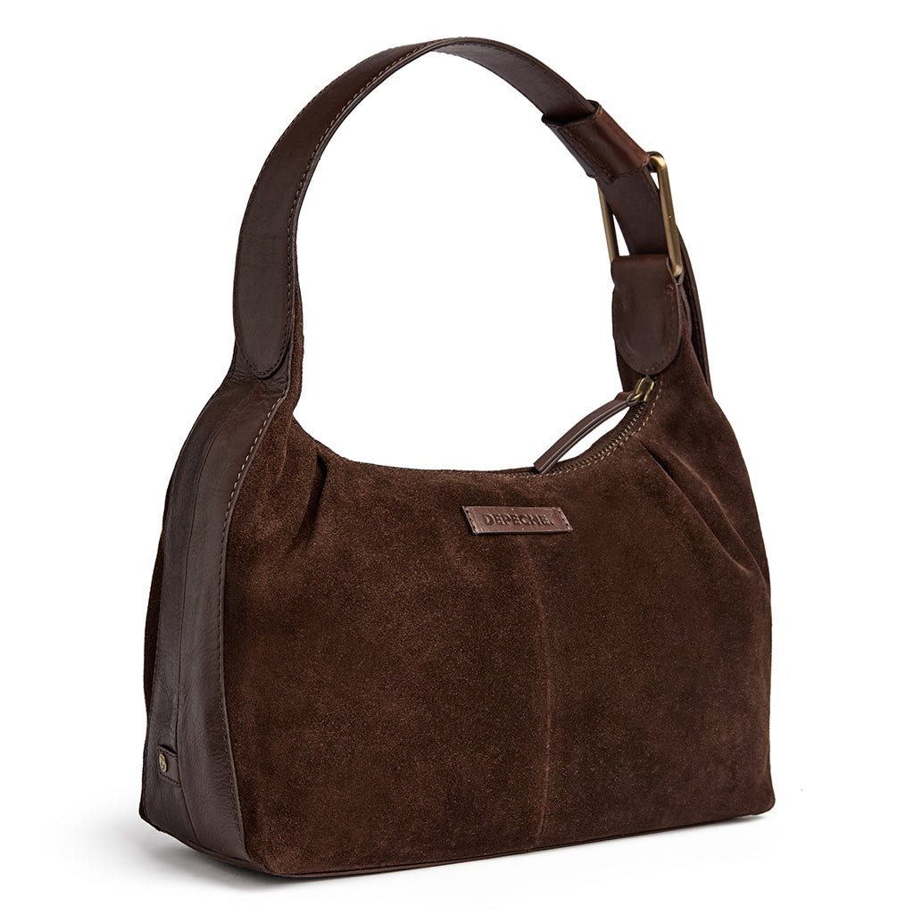 DEPECHE - Madrid Handbag - 008 Chocolate