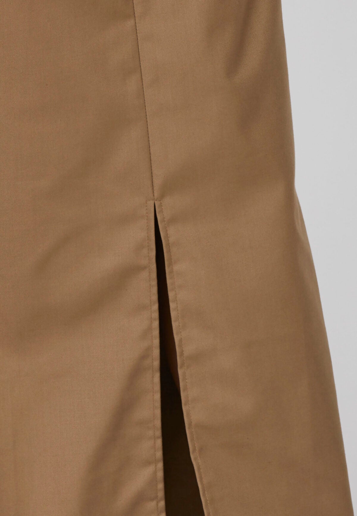 Sisters Point lang brun nederdel ELAMA-SK2 Taupe slids foran