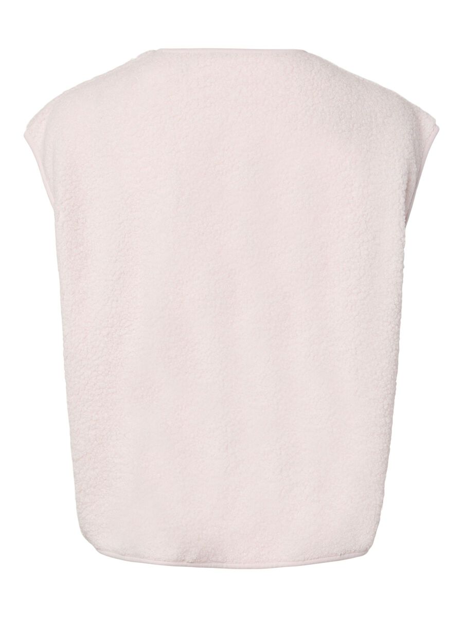 PCKATTY TEDDY VEST NOOS BC - Pink Marshmallow