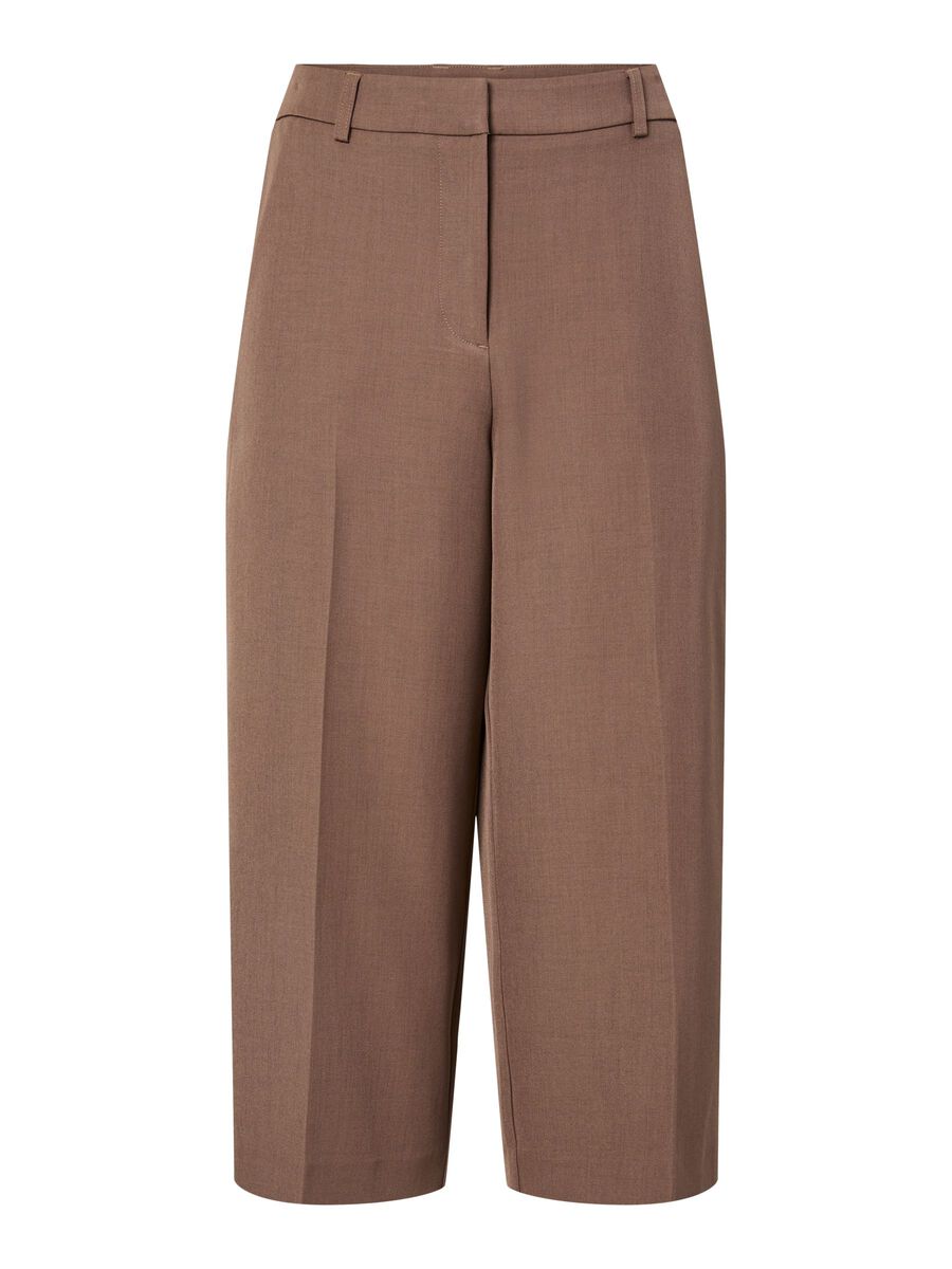 PCBLOSSOM CULOTTE PANTS - Braun