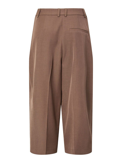 PCBLOSSOM CULOTTE PANTS - Braun