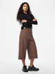 PCBLOSSOM CULOTTE PANTS - Braun