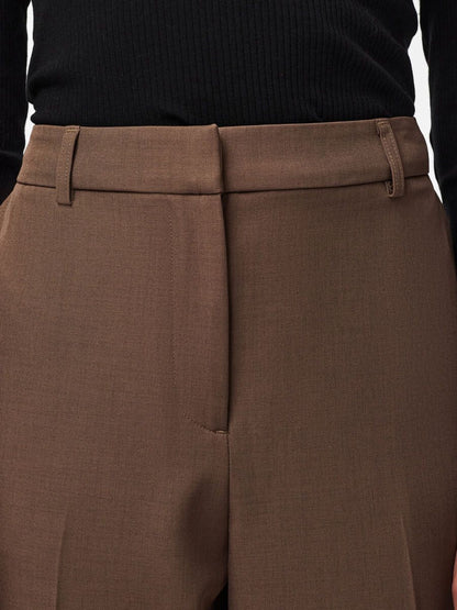 PCBLOSSOM CULOTTE PANTS - Braun