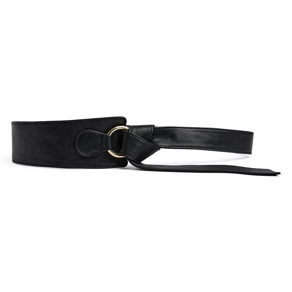 DEPECHE - Waist Belt - 190 Black/Gold