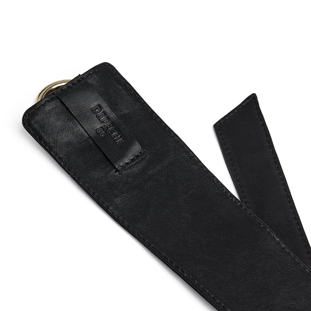 DEPECHE - Waist Belt - 190 Black/Gold
