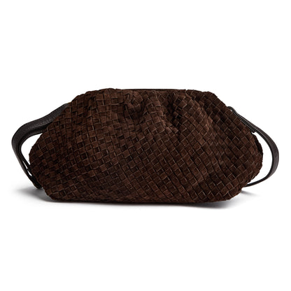 DEPECHE - Berlin clutch - 008 Chocolate
