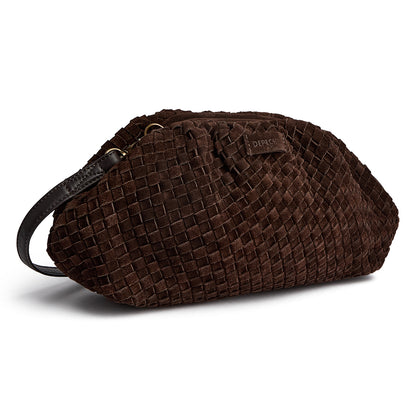 DEPECHE - Berlin clutch - 008 Chocolate
