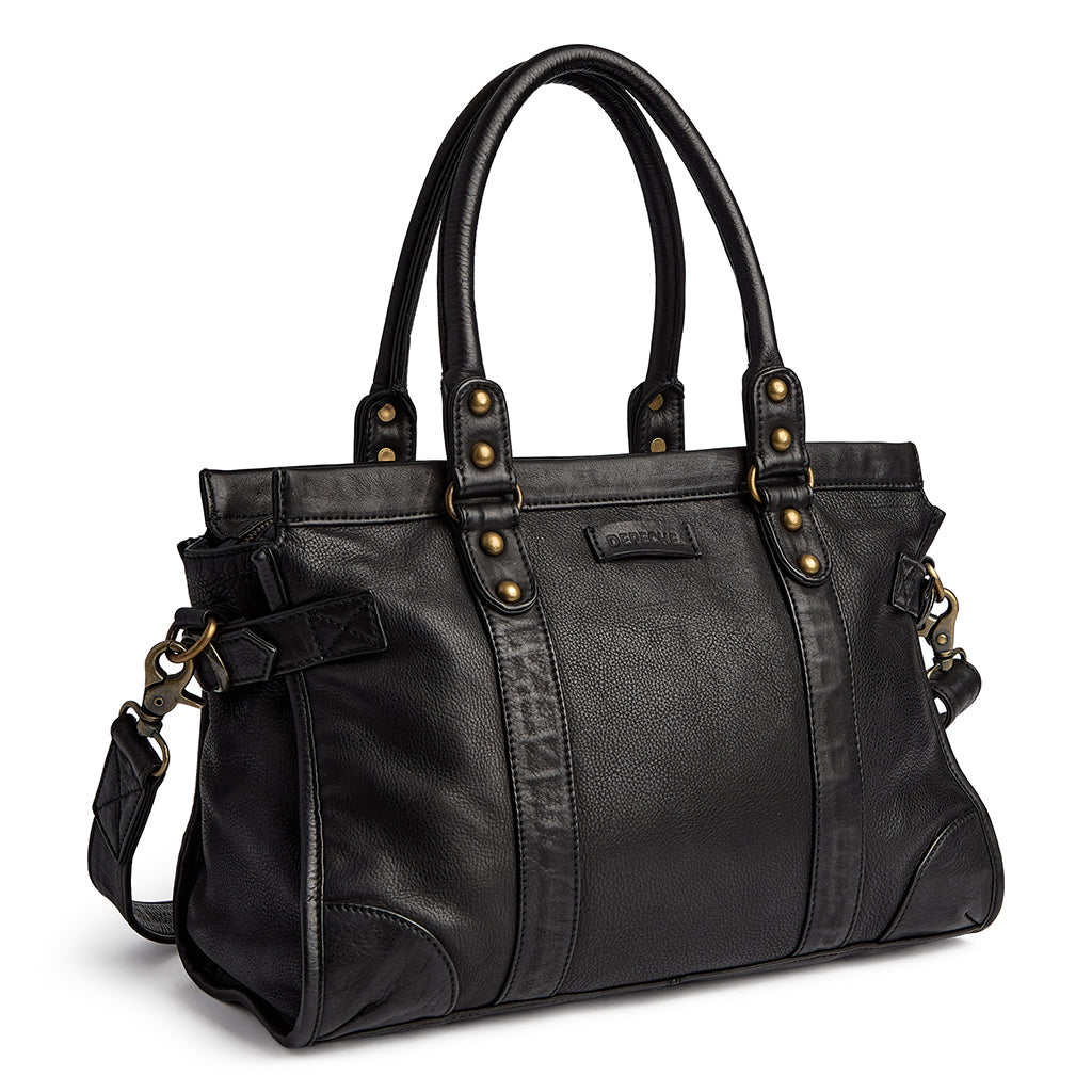 DEPECHE - Bogota Shopper - 099 Black