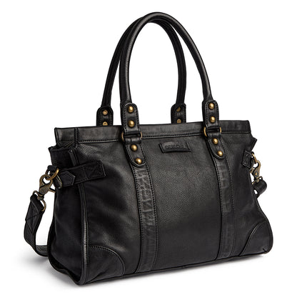 DEPECHE - Bogota Shopper - 099 Black