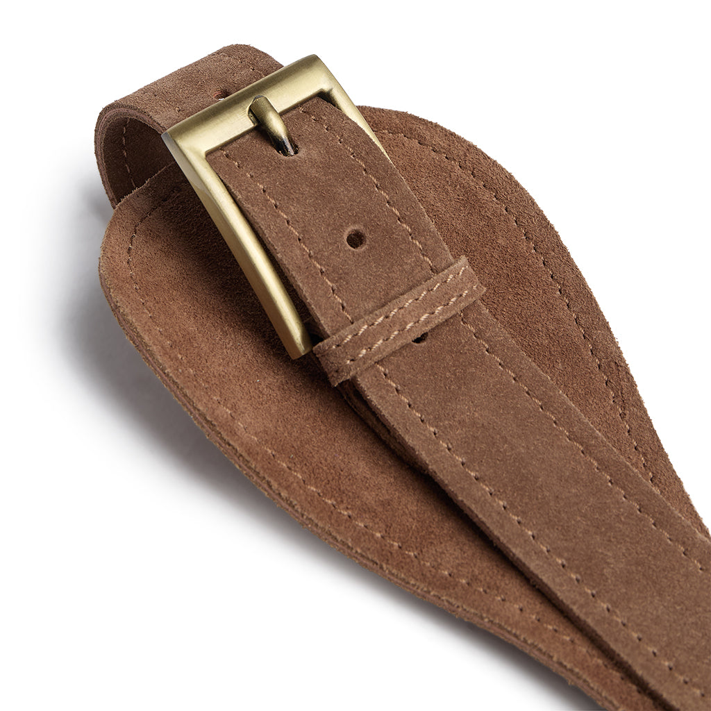 DEPECHE - Waist belt - 327 Dark Camel