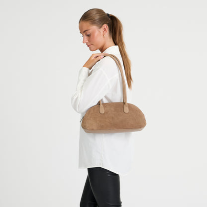 DEPECHE - Bilbao Shoulderbag - 342 Dark Mud