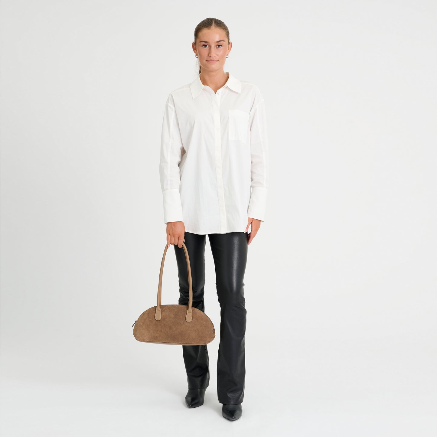 DEPECHE - Bilbao Shoulderbag - 342 Dark Mud