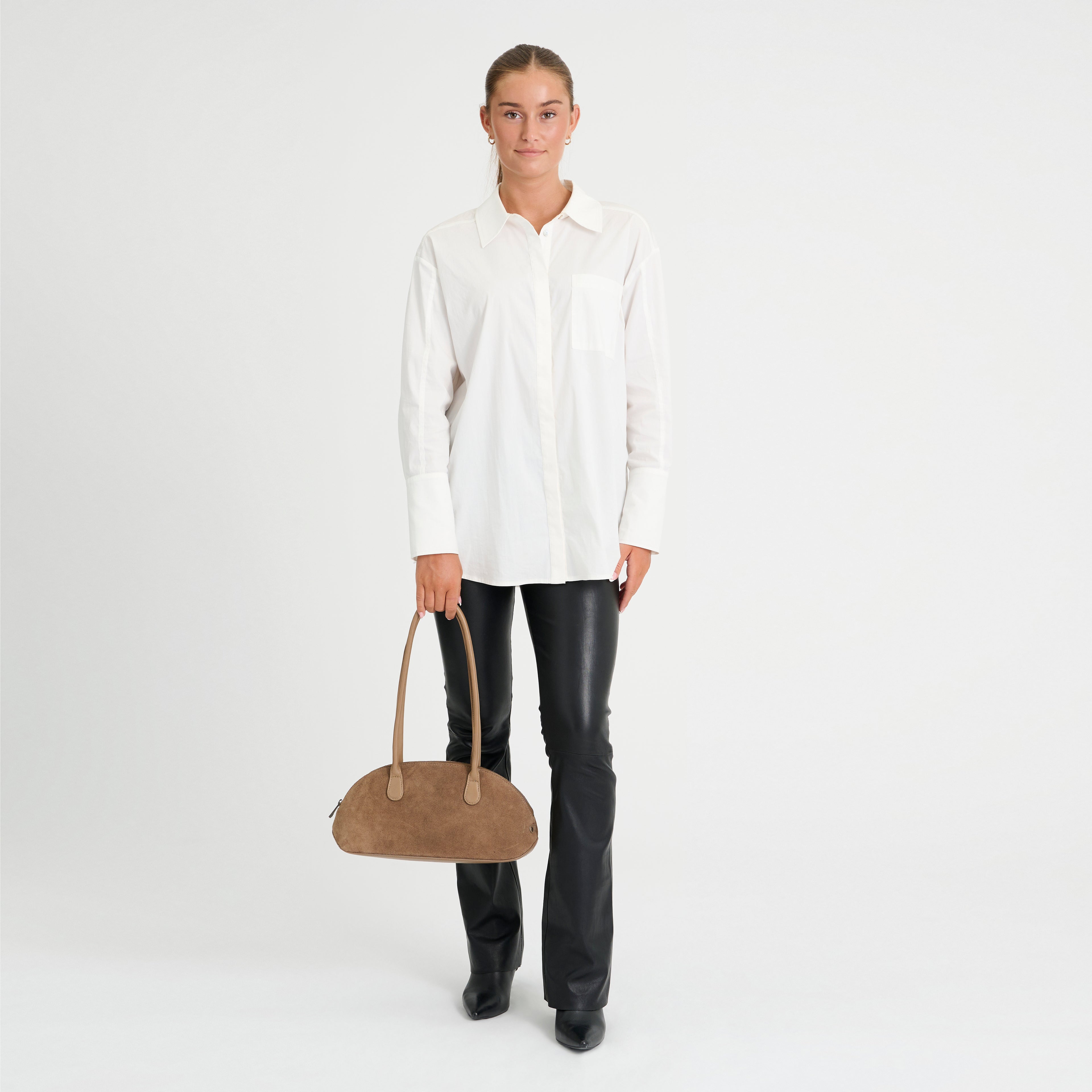 DEPECHE - Bilbao Shoulderbag - 342 Dark Mud