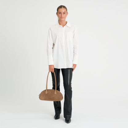 DEPECHE - Bilbao Shoulderbag - 342 Dark Mud