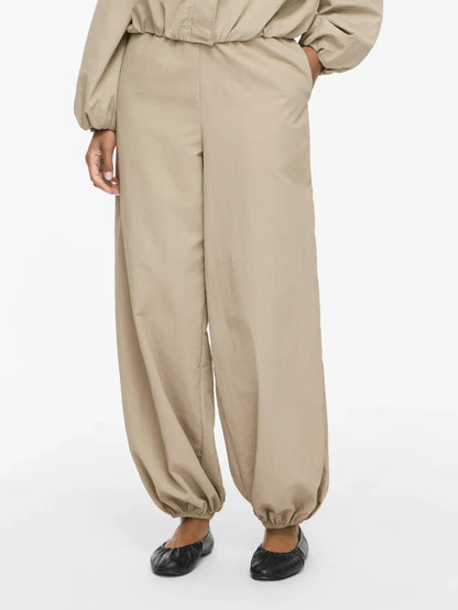 VILA -VISELMA ballon bukser Pale Khaki