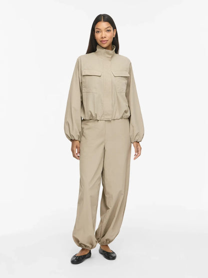 VILA -VISELMA ballon bukser Pale Khaki