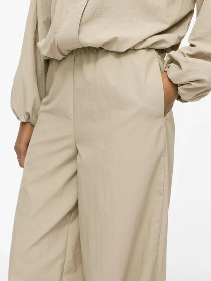 VILA -VISELMA ballon bukser Pale Khaki