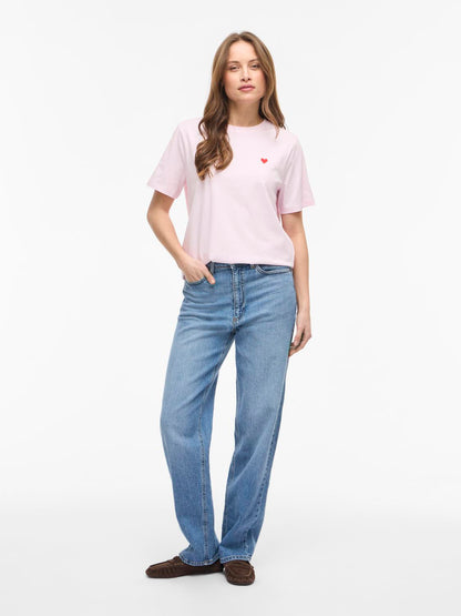 Vila - Vivora - T-shirt - Cherry Blossom