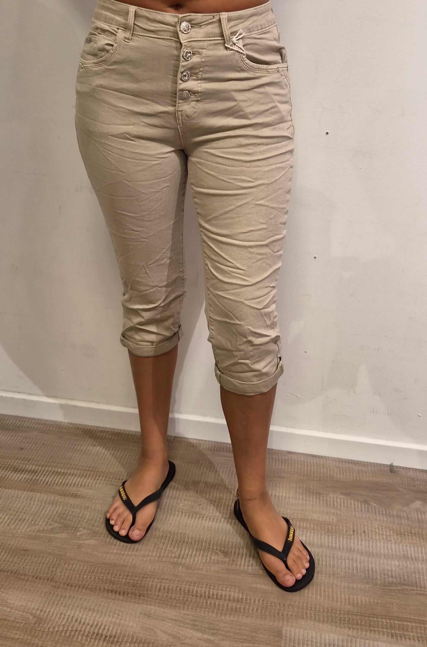 KAROSTAR denim knickers sand