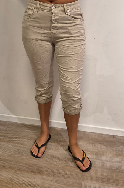 KAROSTAR denim knickers sand