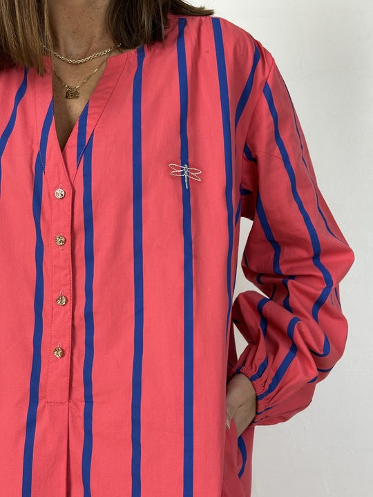 Miami Stripe Kaftan