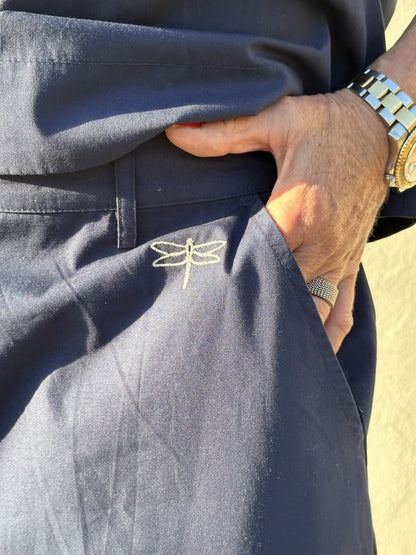 Colorado Poplin – Dunkelblau